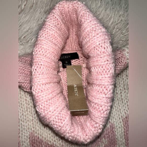 NWT J. Crew snowflake turtleneck sweater small - Picture 6 of 8